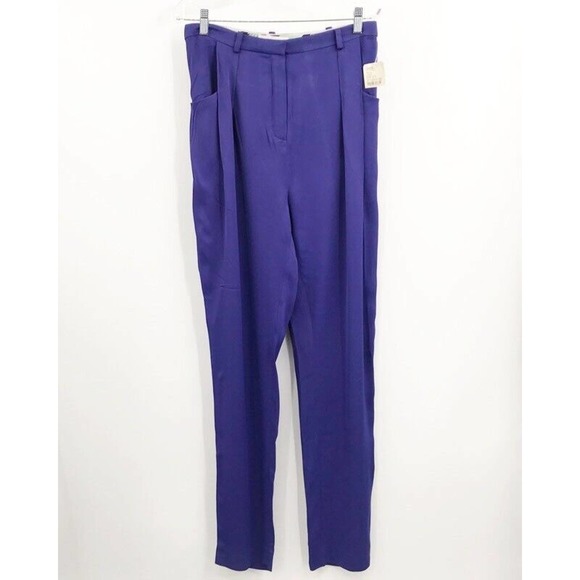 Leonard Paris Women´s Straight Leg Pants Purple...